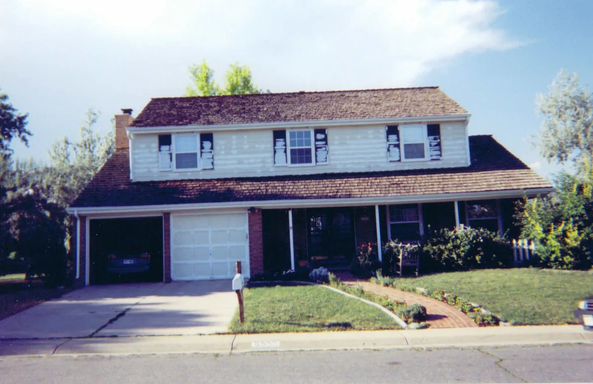 Two-story colonial — before