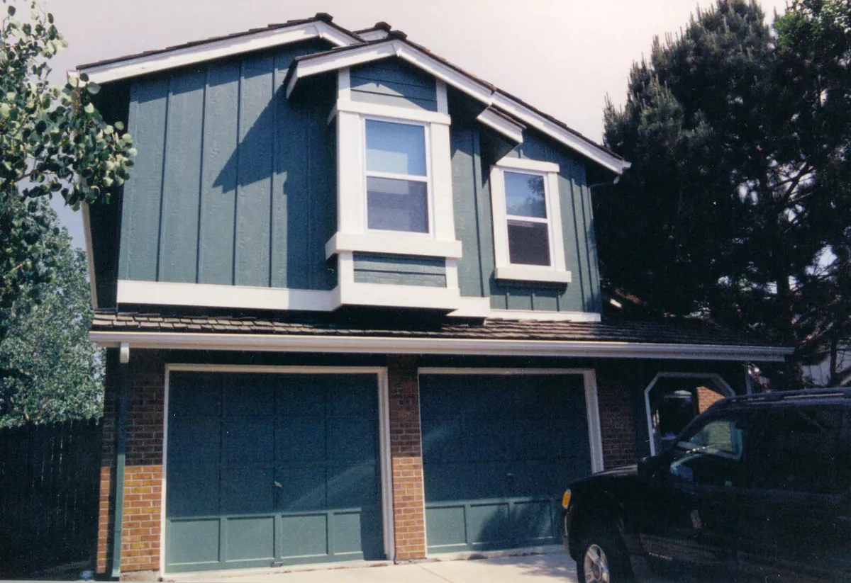 Garage facade — after