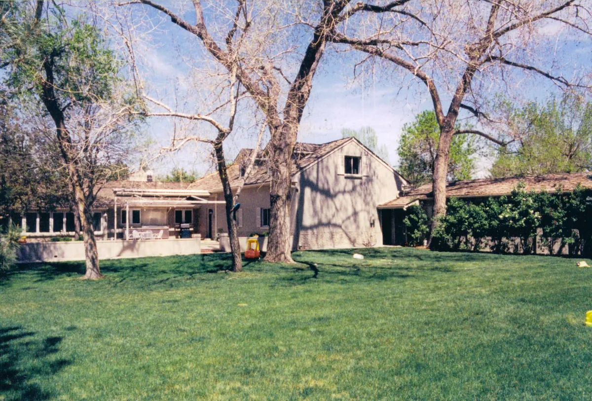 Rear elevation — after